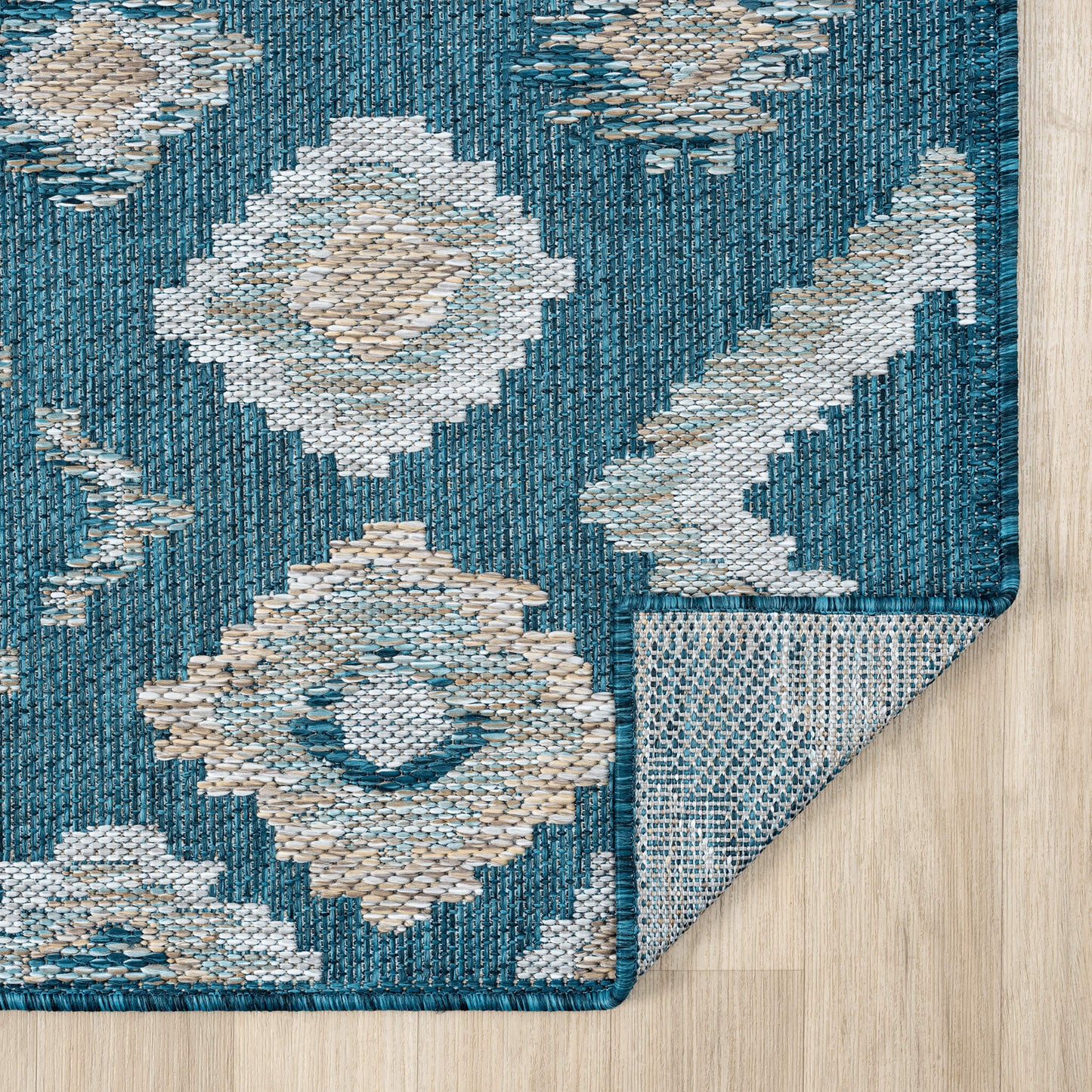 Terrace 551 Turquoise Rectangle Rug