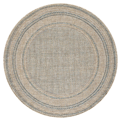 Terrace 553 Olive Round Rug