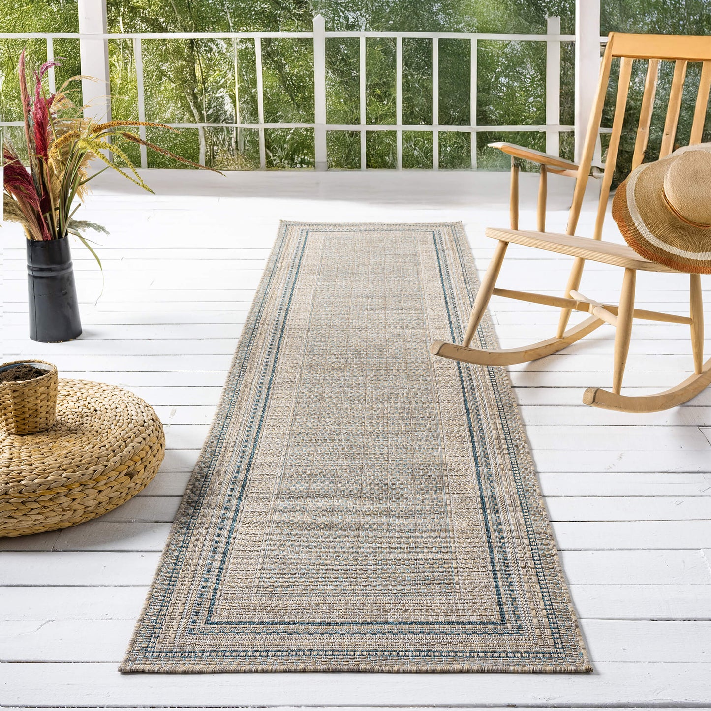 Terrace 553 Olive Hallway Runner
