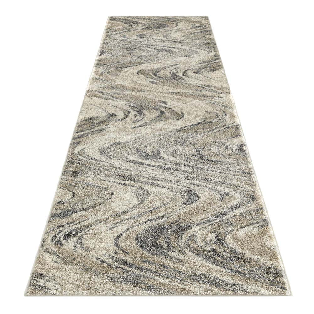 Urban 683 Light Grey Hallway Rug Runner