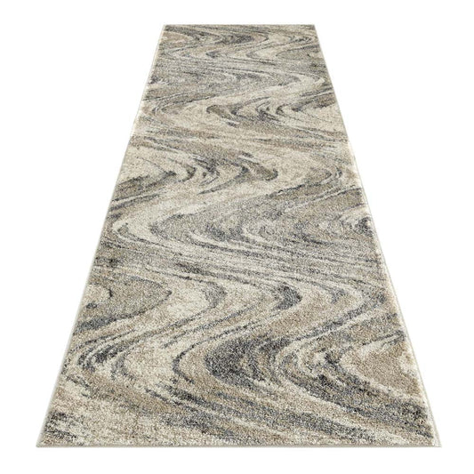 Urban 683 Light Grey Hallway Rug Runner