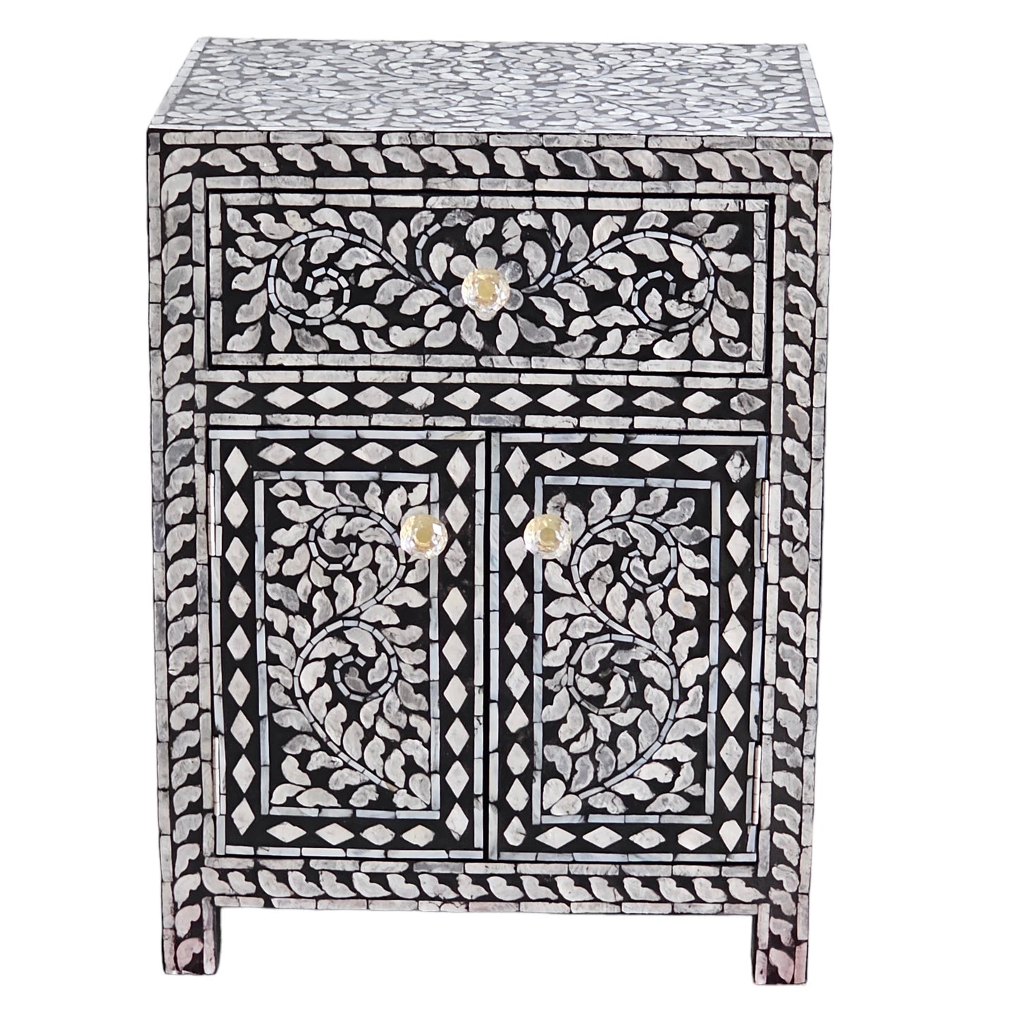 Jordan Shell Inlay Chest/ Side Table
