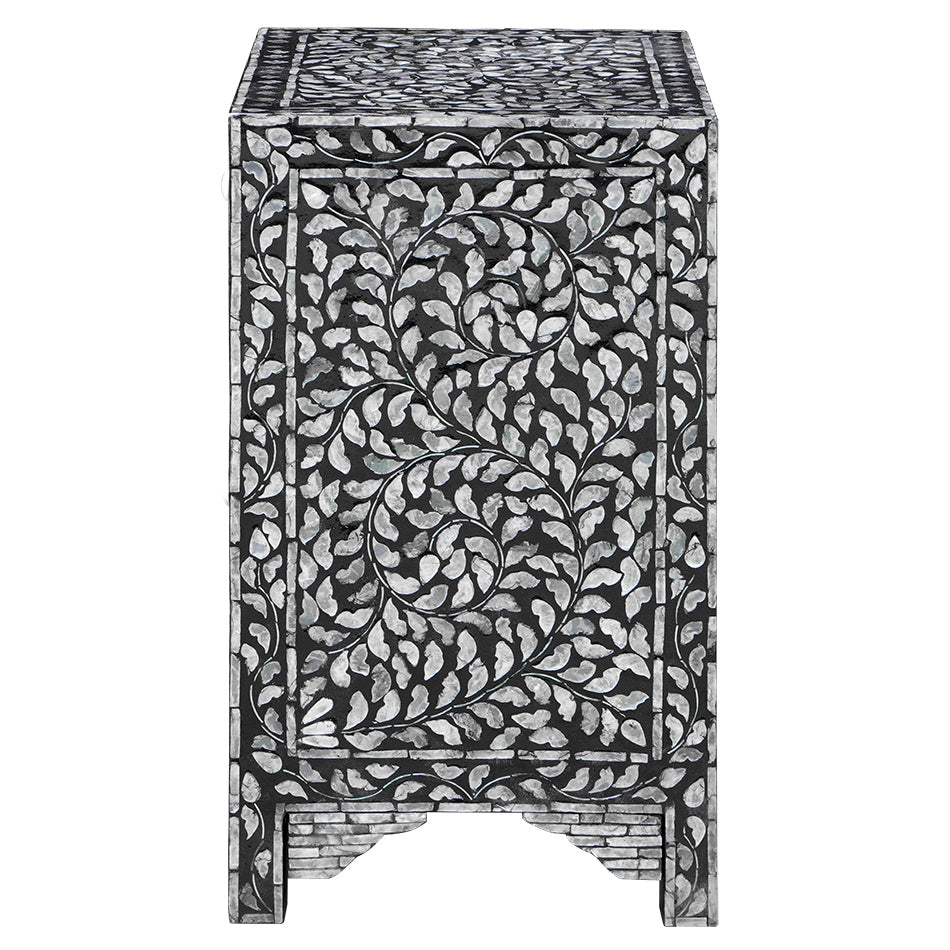 Jordan Shell Inlay Chest/ Side Table