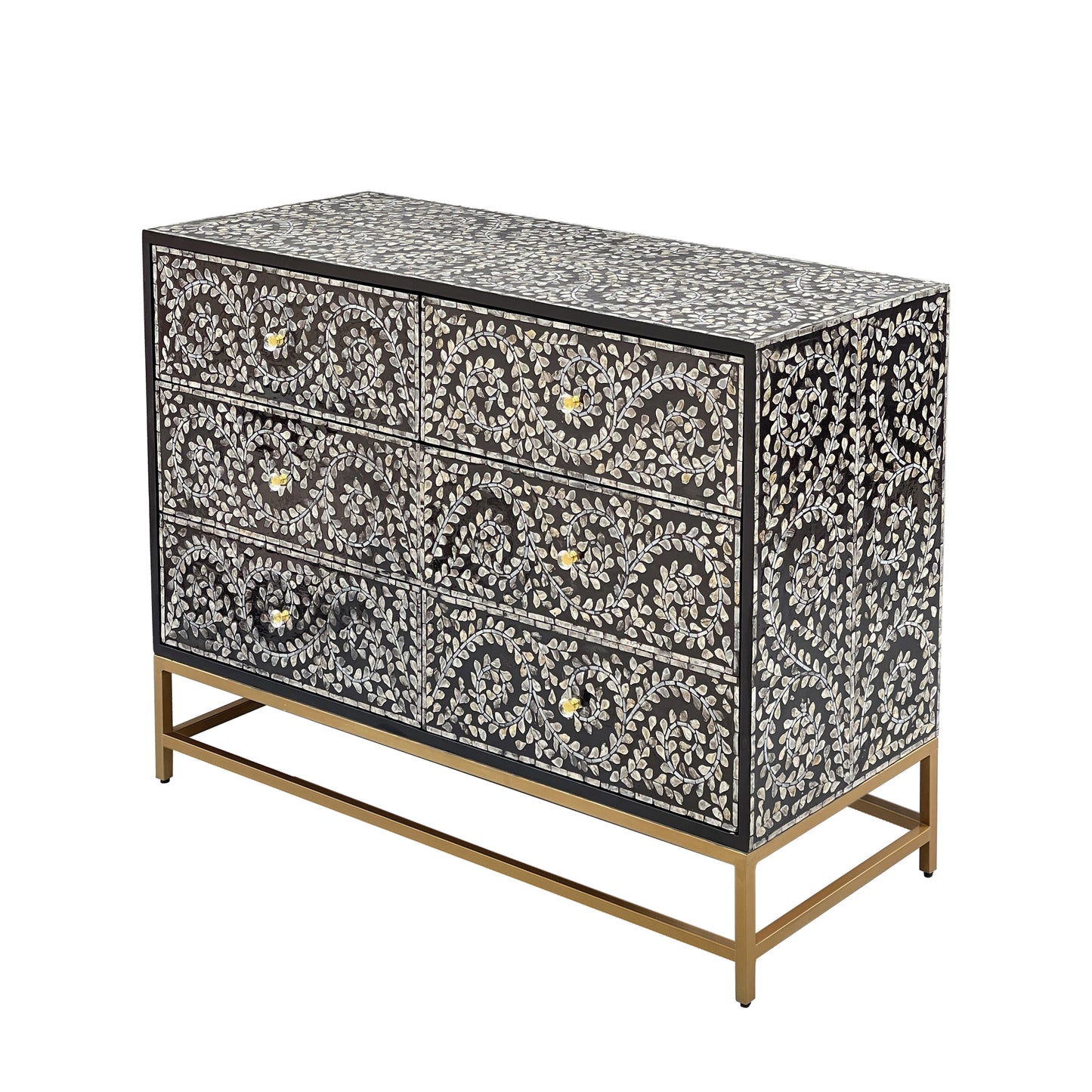 Vine Pearl Chest of Drawers