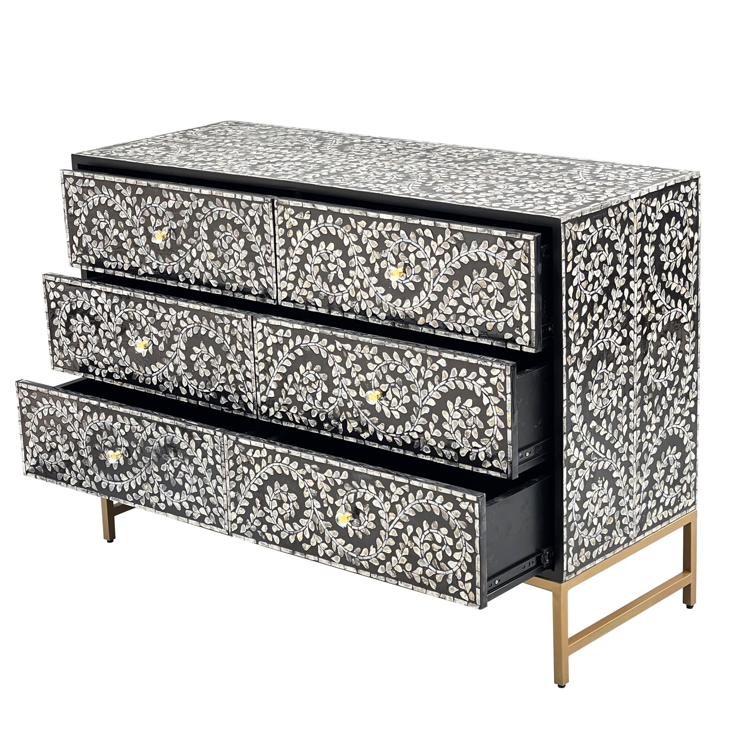 Vine Pearl Chest of Drawers