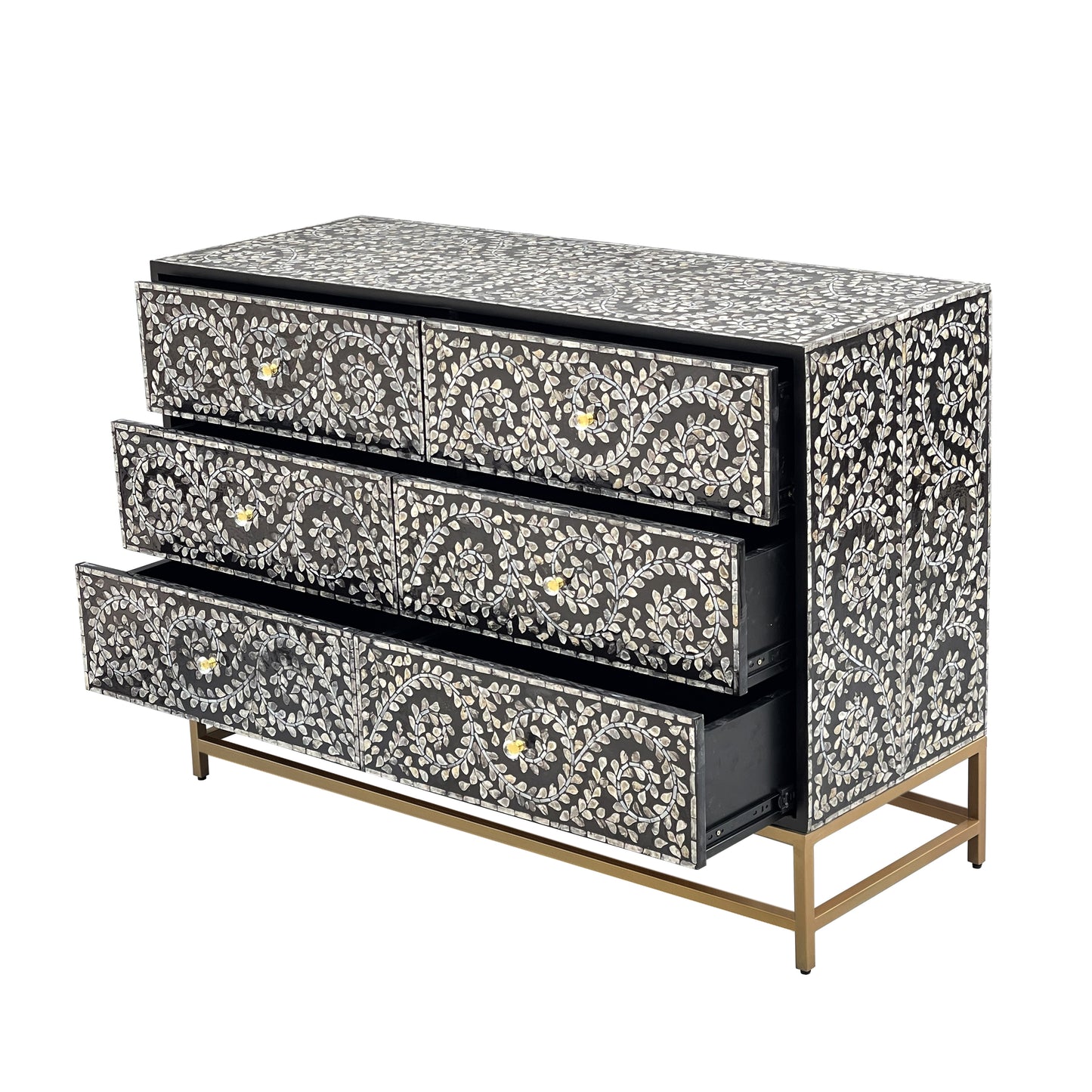 Vine Pearl Chest of Drawers
