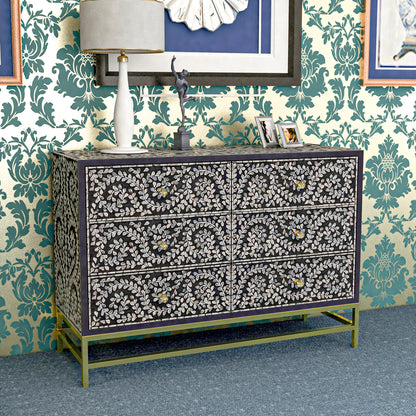 Vine Pearl Chest of Drawers