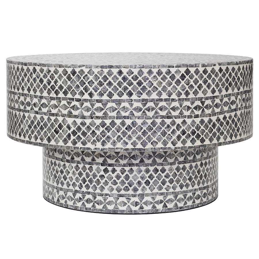 Diamond Sea Shell Coffee Table