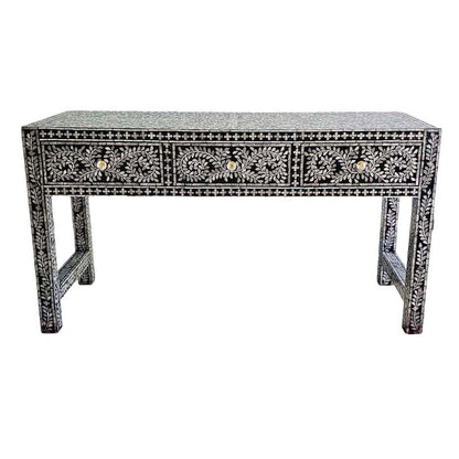 Opulent 3-Drawer Console Table