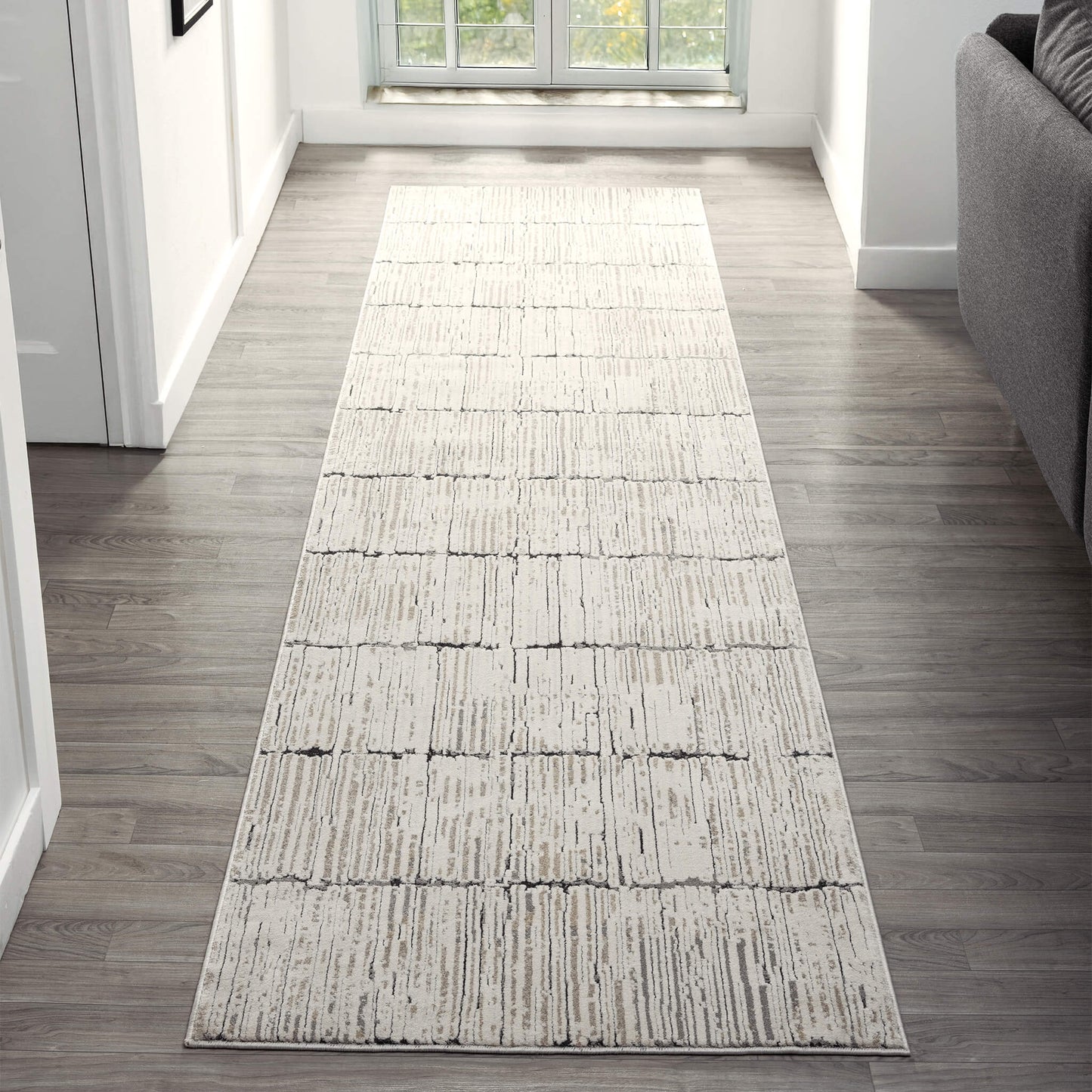 Weston 733 Stone Hallway Runner
