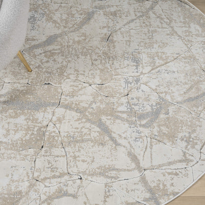 Weston 734 Pebble Round Rug