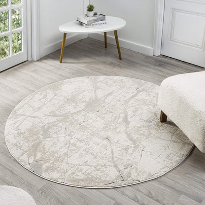 Weston 734 Pebble Round Rug