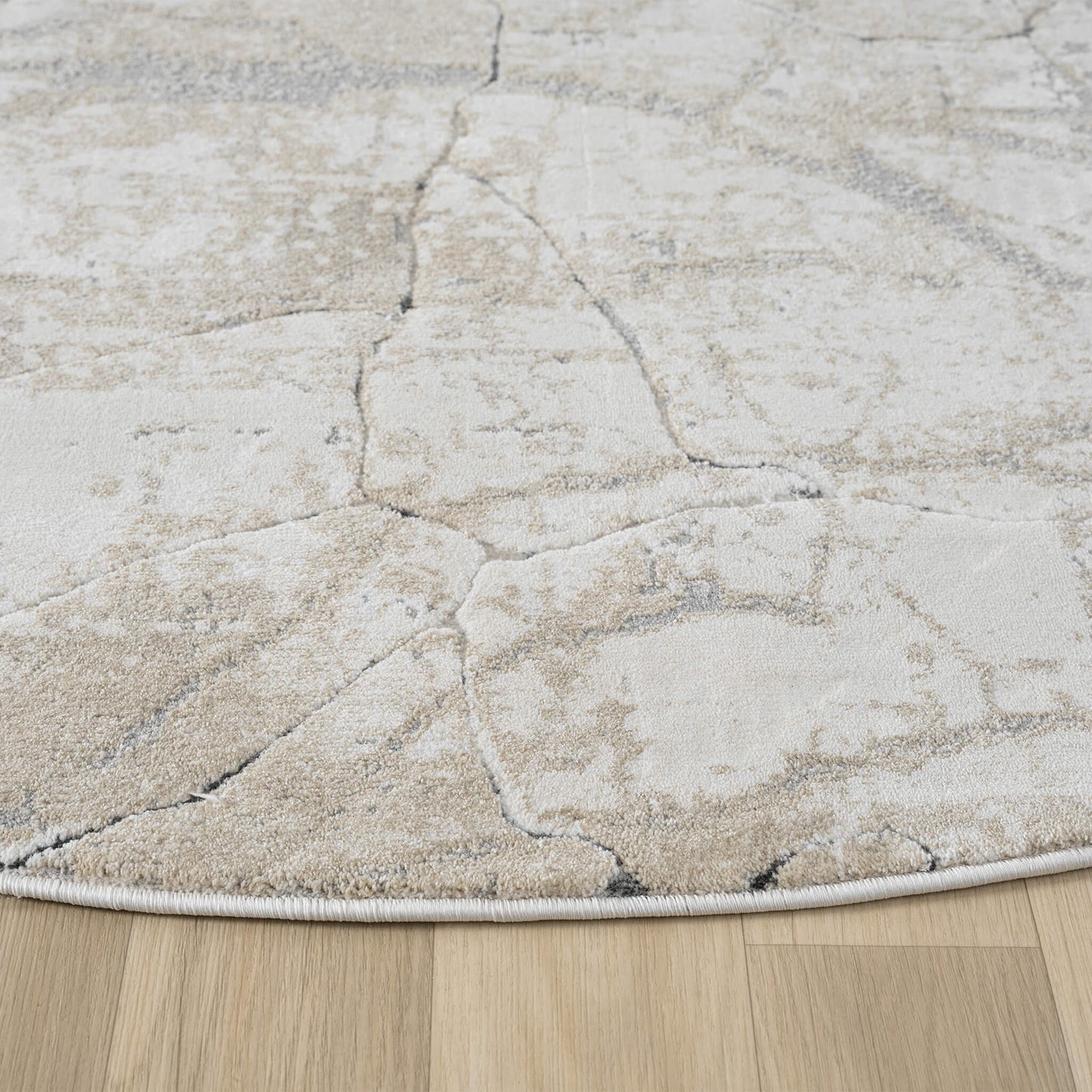 Weston 734 Pebble Round Rug