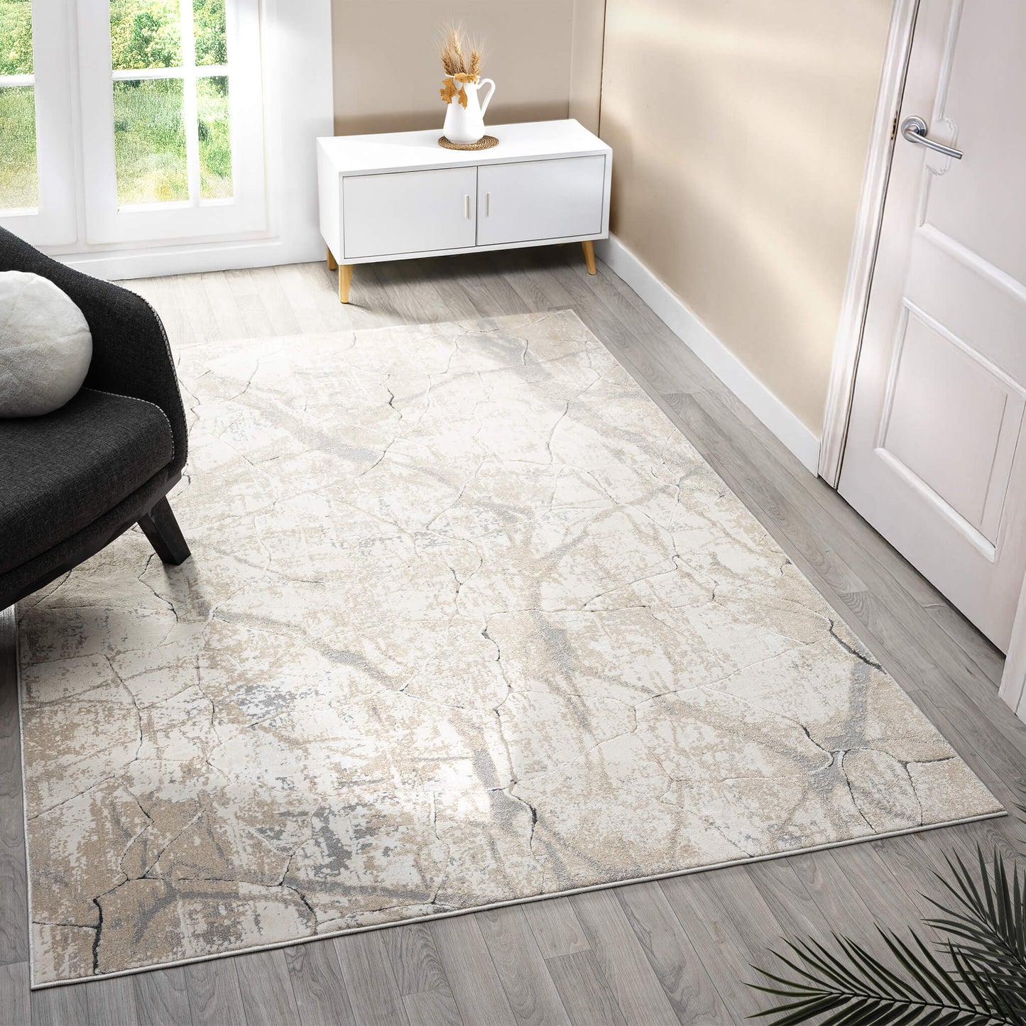 Weston 734 Pebble Rectangle Rug