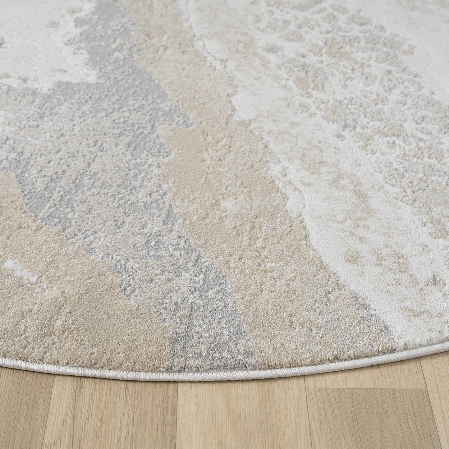 Weston 735 Slate Round Rug