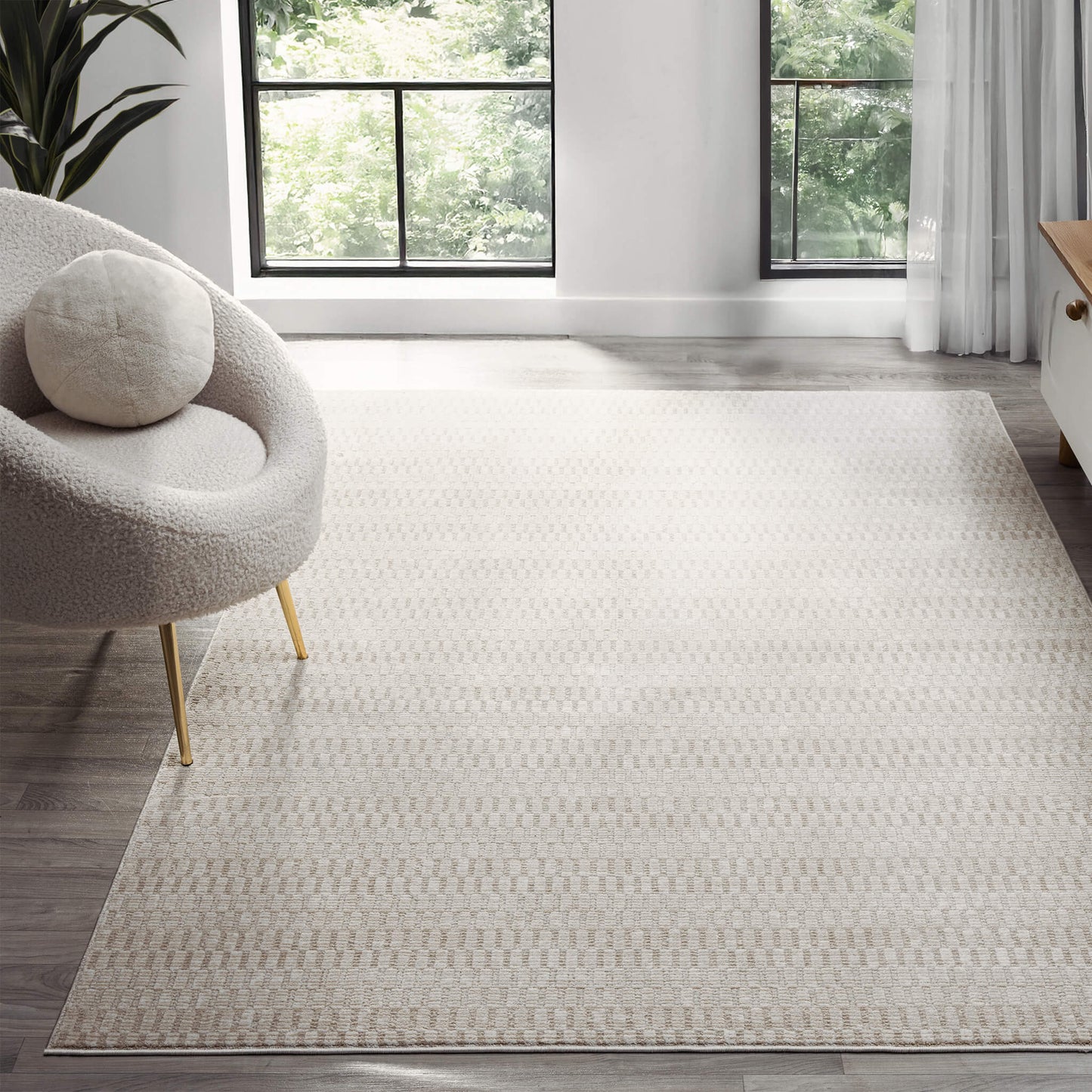 Weston 736 Vanilla Rectangle Rug