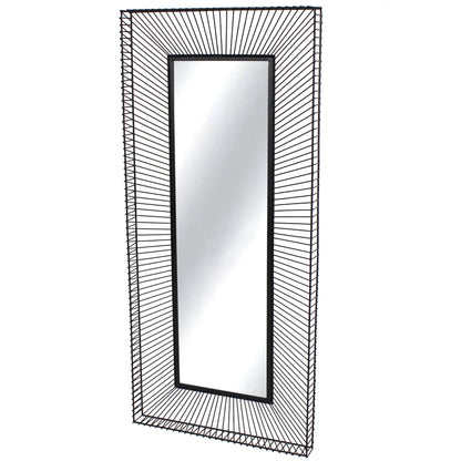 Rectangular Wire Frame Line Mirror