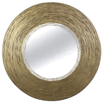 Glow Getter Round 91 cm Gold Mirror