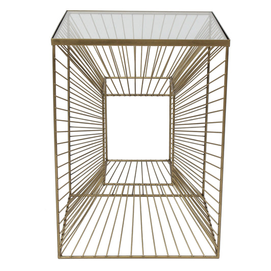 Cubicle Grid 40.5cm Side Table