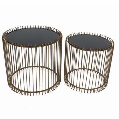 Modern Nesting Table Set of 2