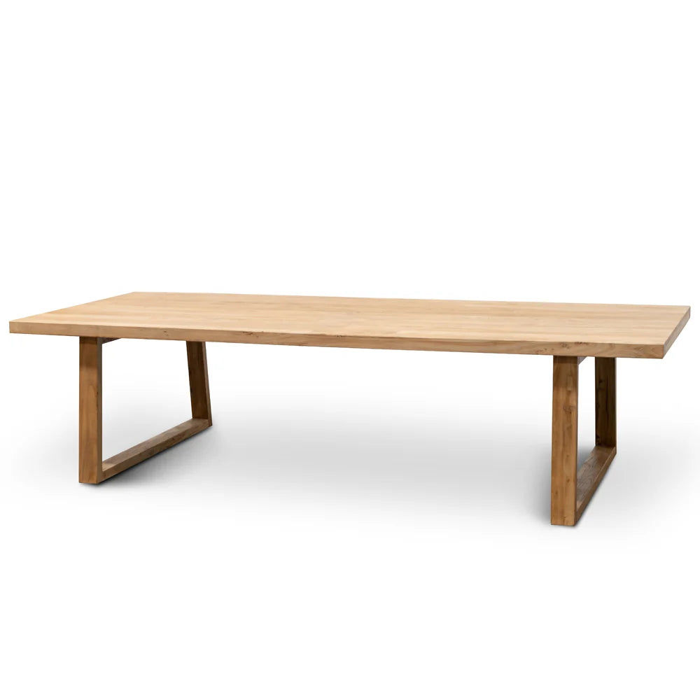Reclaimed 3m Dining Table - Natural