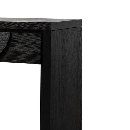Console Table - Textured Espresso Black