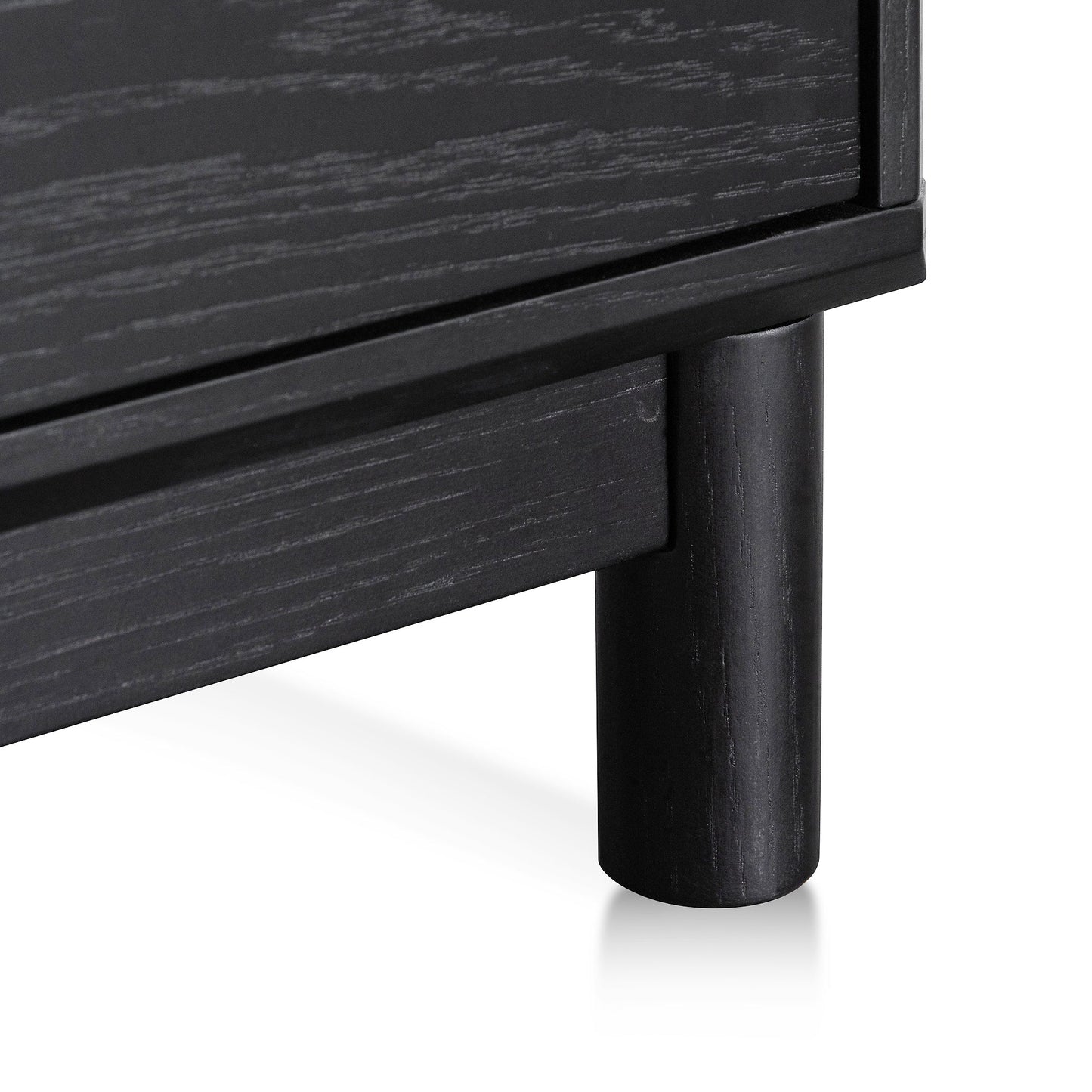 3 Drawers Dresser Unit - Black Oak