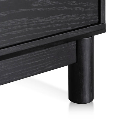 3 Drawers Dresser Unit - Black Oak