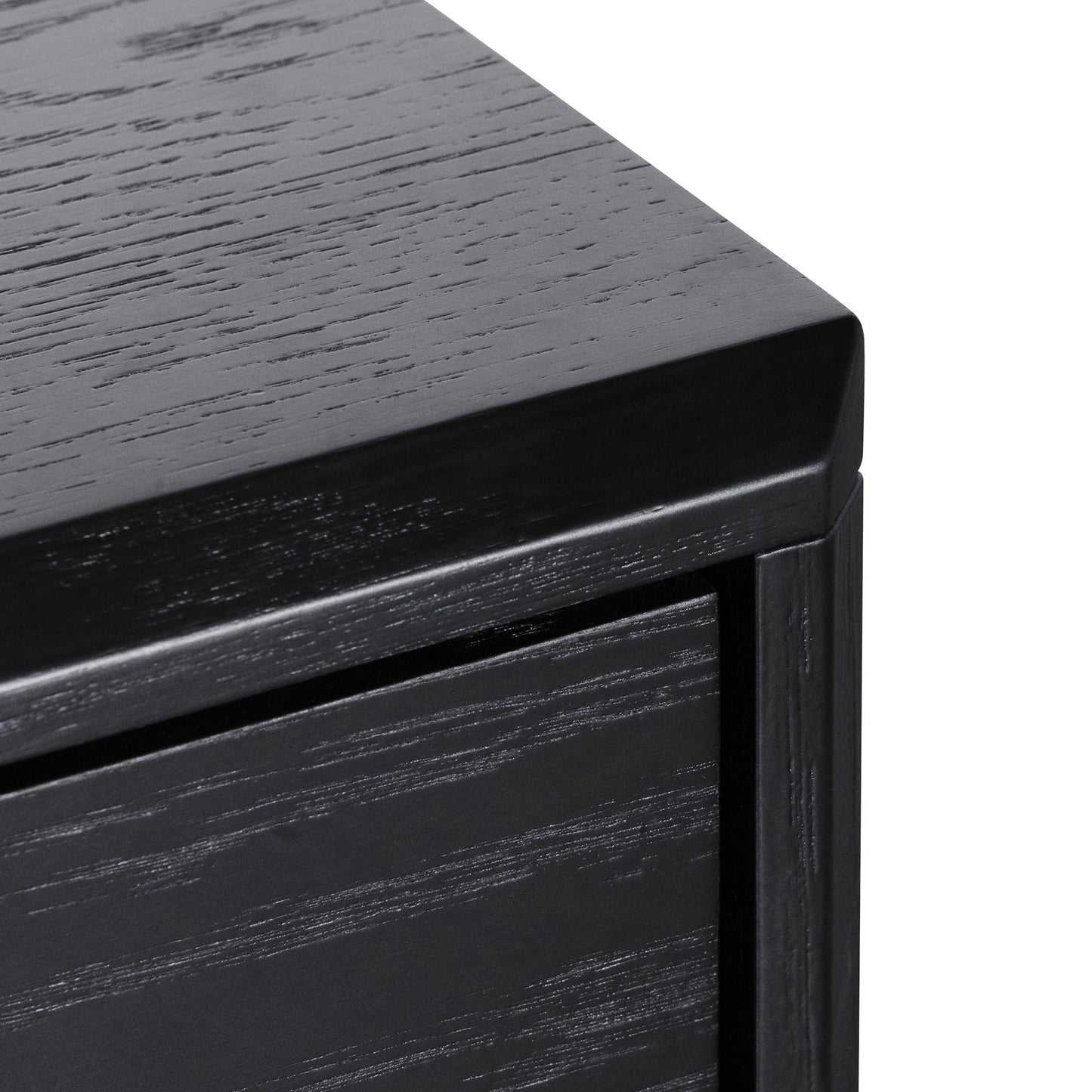 3 Drawers Dresser Unit - Black Oak