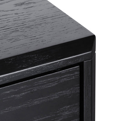 3 Drawers Dresser Unit - Black Oak
