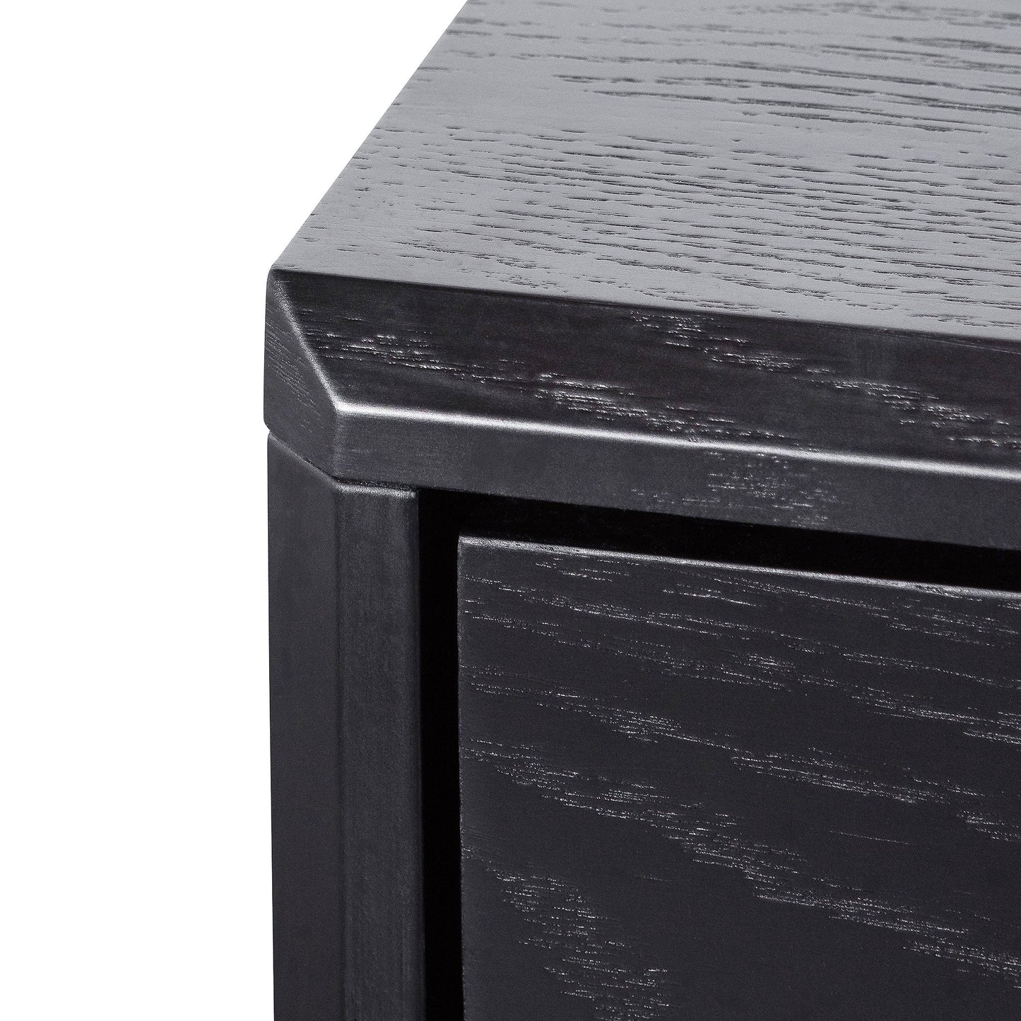 3 Drawers Dresser Unit - Black Oak