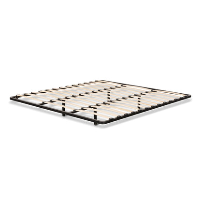 King Bed Frame - Pearl Grey Fabric