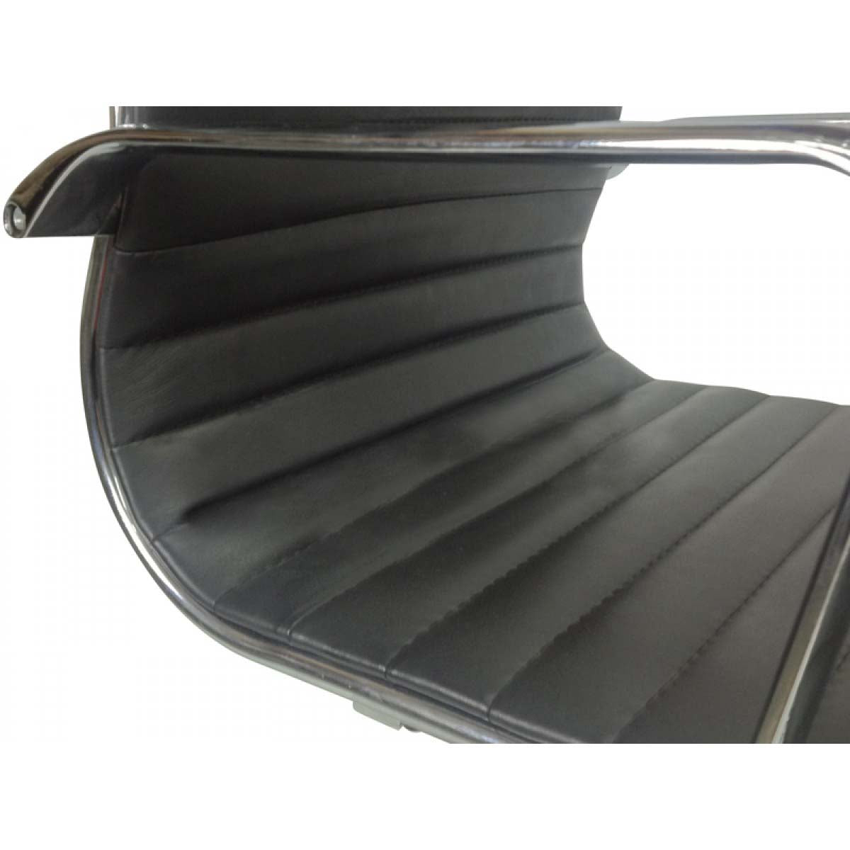 Leather Office Chair - Black