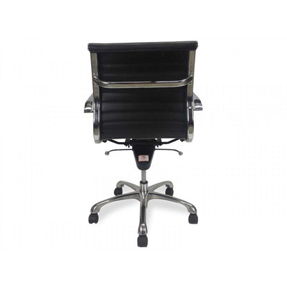 Leather Office Chair - Black