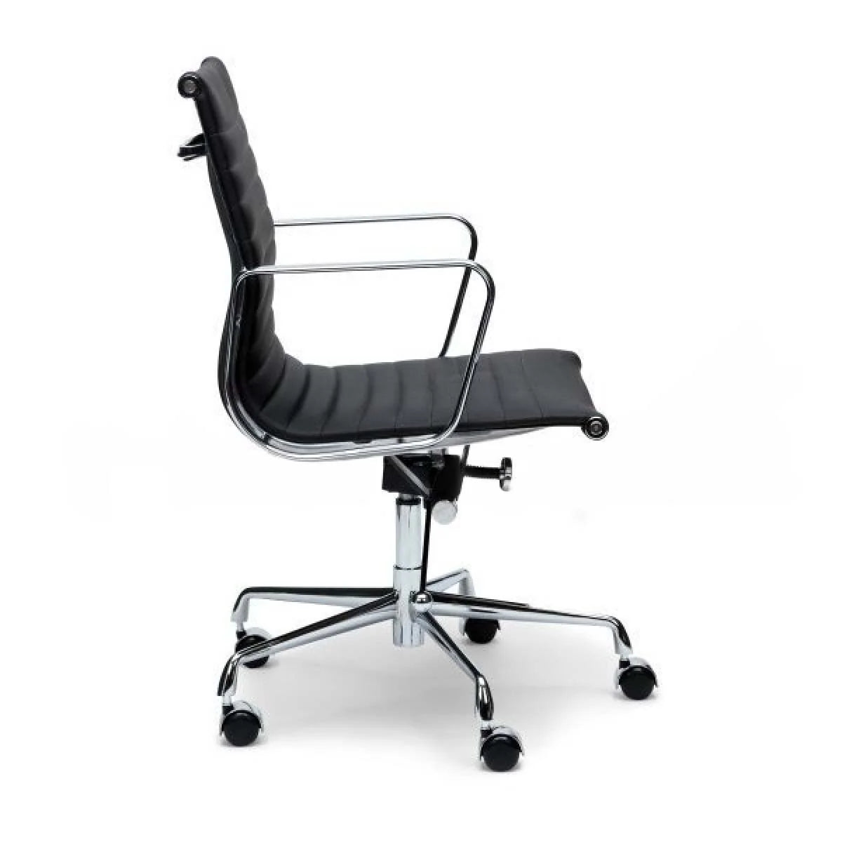 Leather Office Chair - Black