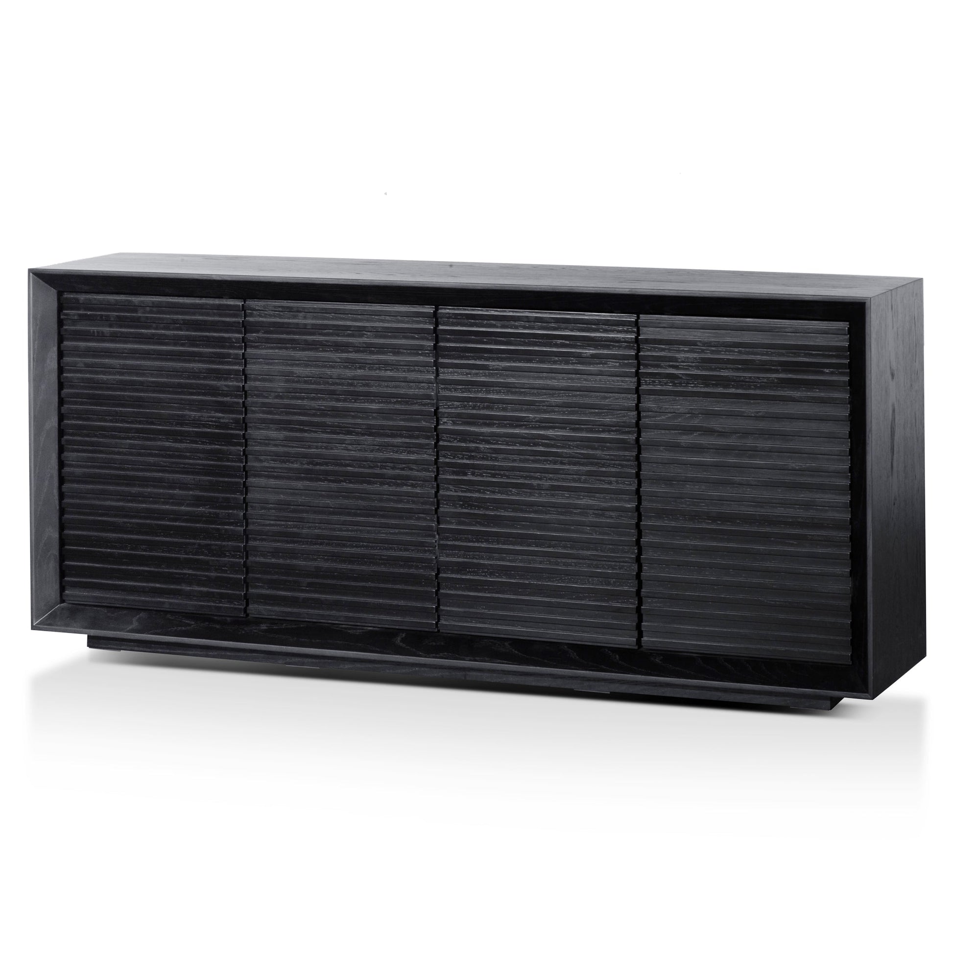 1.8m Wooden Sideboard - Black Oak - Last one