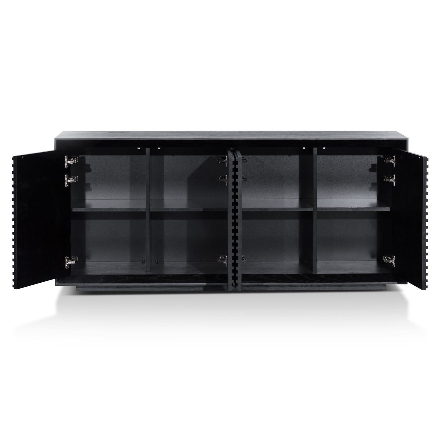 1.8m Wooden Sideboard - Black Oak - Last one