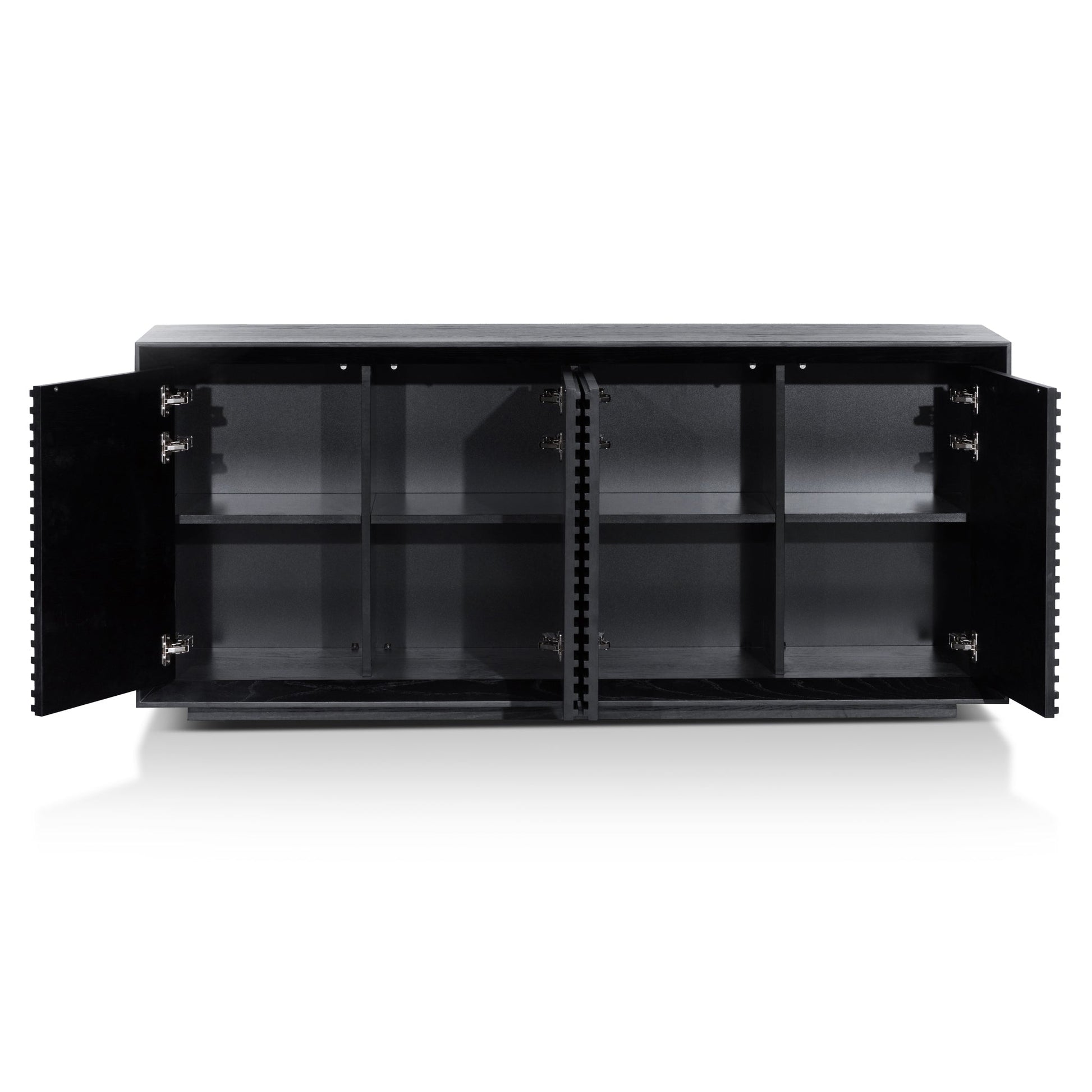 1.8m Wooden Sideboard - Black Oak - Last one