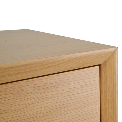6 Drawer Wide Chest - Natural
