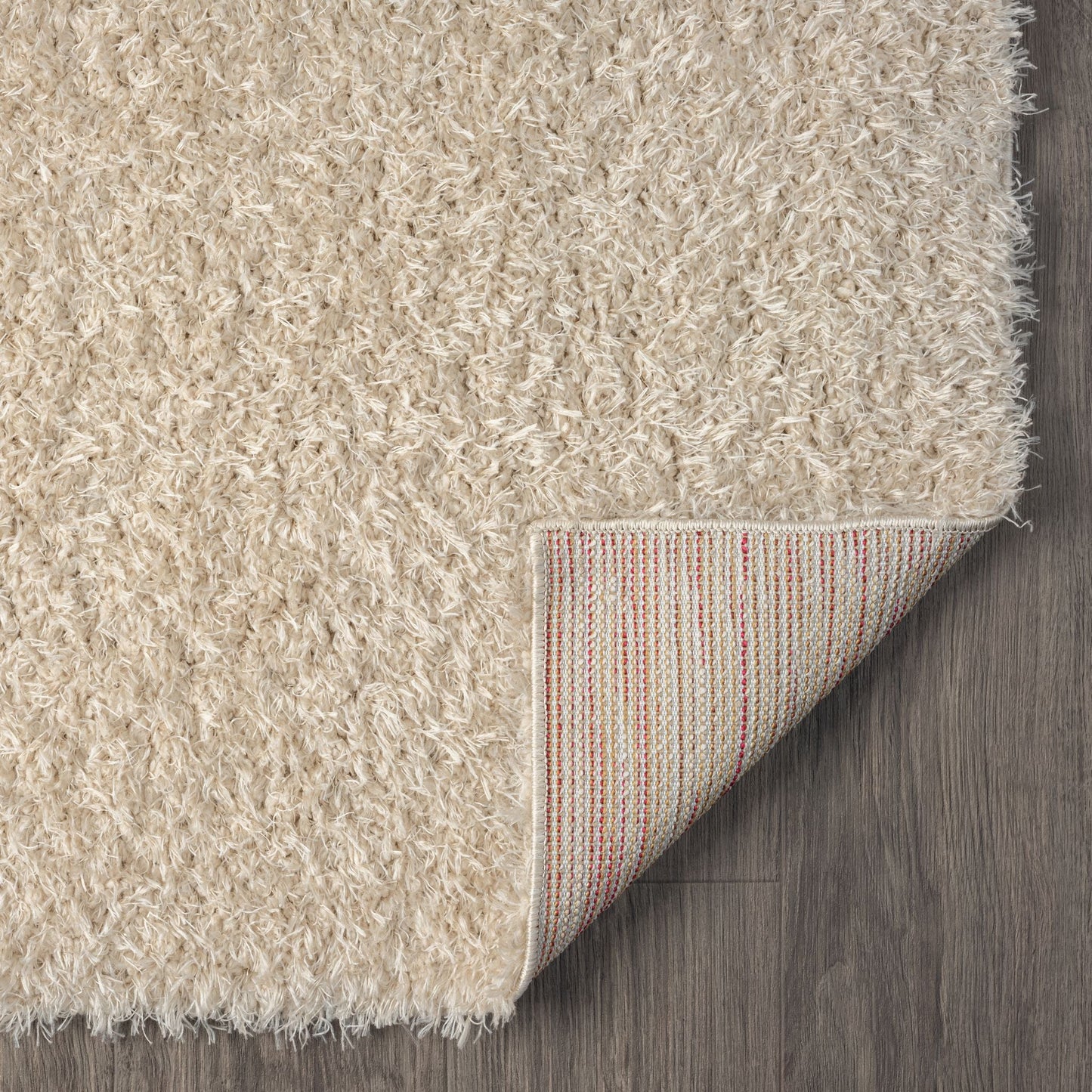 Fleecy 394 Fawn Rectangle Rug