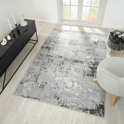 Amber 181 Silver Rectangle Rug