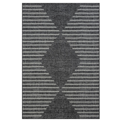 Alfresco 425 Ebony Rectangle Rug