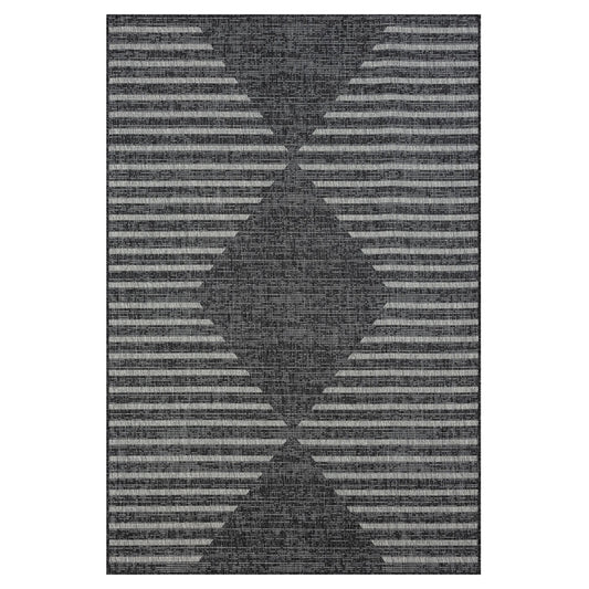 Alfresco 425 Ebony Rectangle Rug