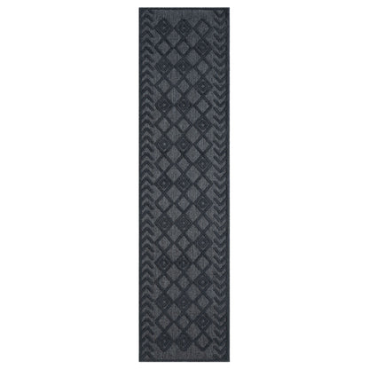 Calm 416 Charcoal Hallway Runner