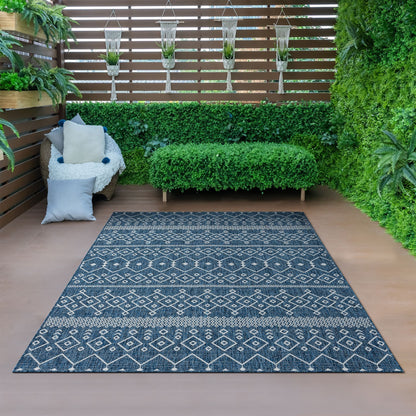 Patio 452 Ocean Rectangle Rug