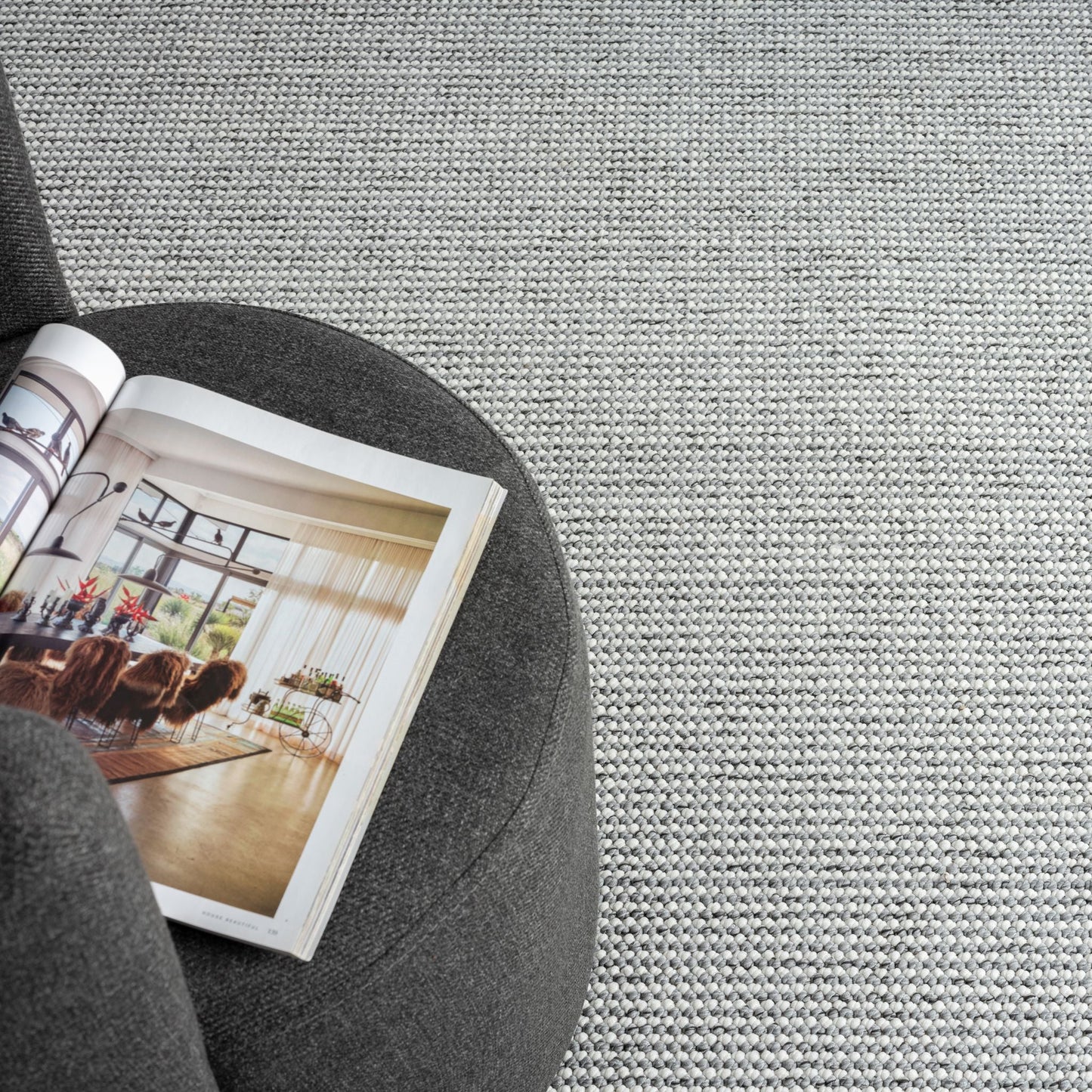 Solace 196 Steel Rectangle Rug
