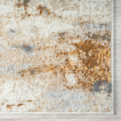 Amber 187 Taupe Hallway Runner