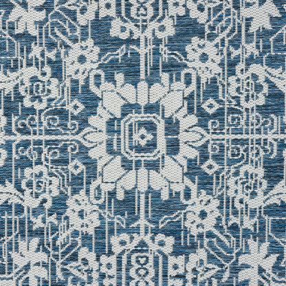 Patio 455 Denim Rectangle Rug