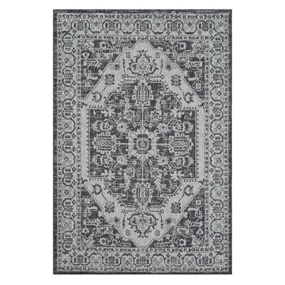 Alfresco 424 Slate Rectangle Rug