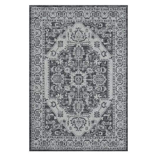Alfresco 424 Slate Rectangle Rug